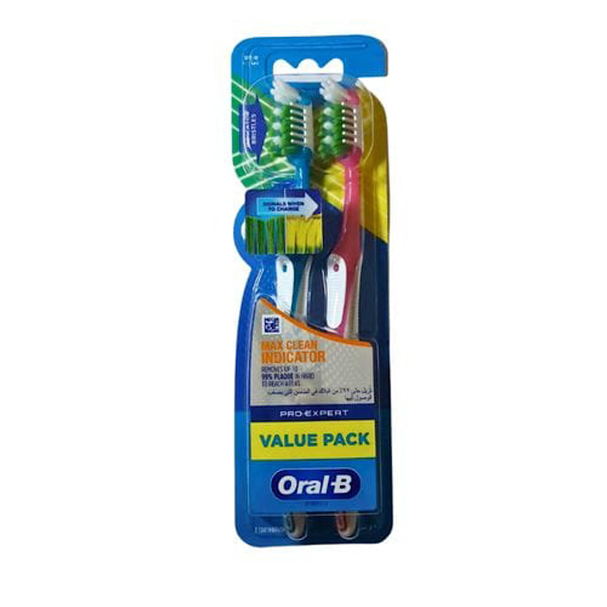 Oral-B Pro-Expert Maxi-Clean Indicator Toothbrush Soft 2 Pack